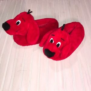 Clifford the Big Red dog slippers